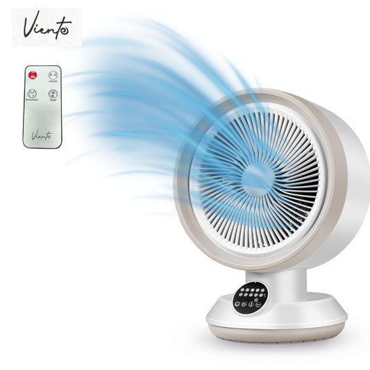 VIENTO 2 in 1 Heater Fan Combo W Remote- White
