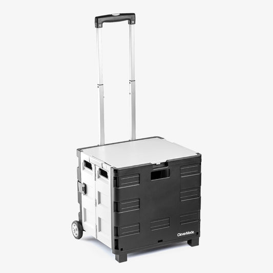 Collapsible Wheeled Crate - 2 Wheels