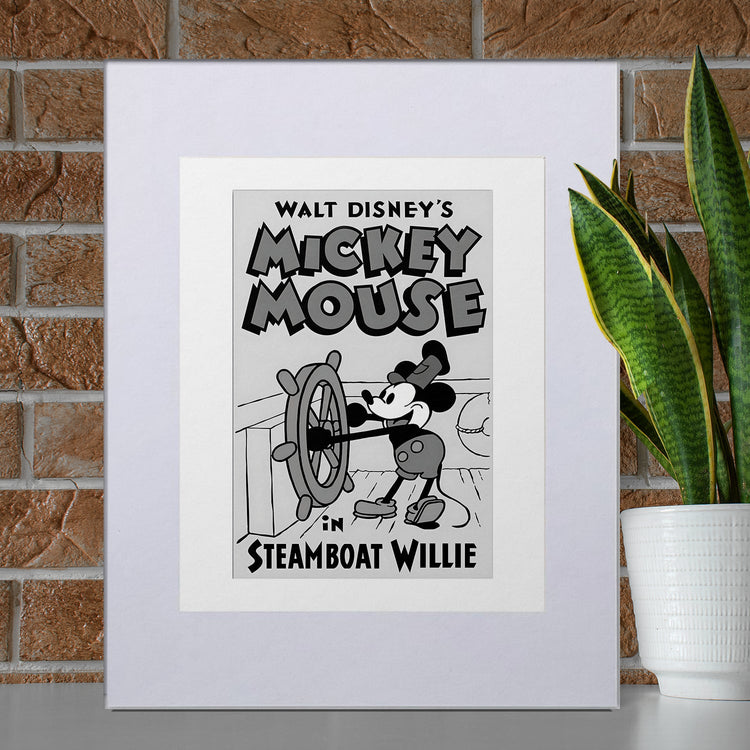 8x10 Mickey Mouse - No2. Steamboat Willie