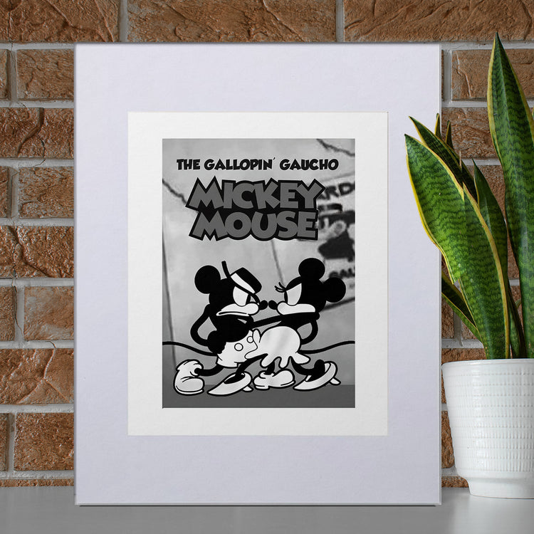 8x10 Mickey Mouse - No3. The Gallopin' Gaucho