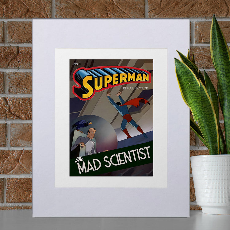 8x10 Superman - No1. The Mad Scientist