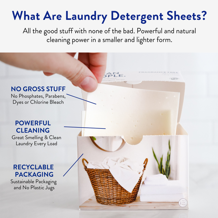 LAUNDRY DETERGENT SHEETS