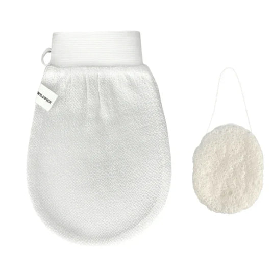 Deep Exfoliating Glove and Konjac Sponge Bundle