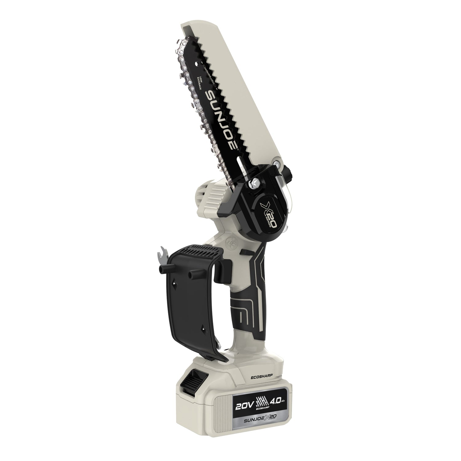 Sonicrafter hedge trimmer on a white background