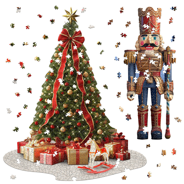 HOLIDAY BUNDLE: I AM CHRISTMAS TREE 1000 & I AM NUTCRACKER 300