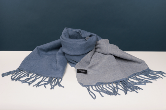 YOUZEY - The Emelia Reversible Solid Ultrasoft Winter Scarf