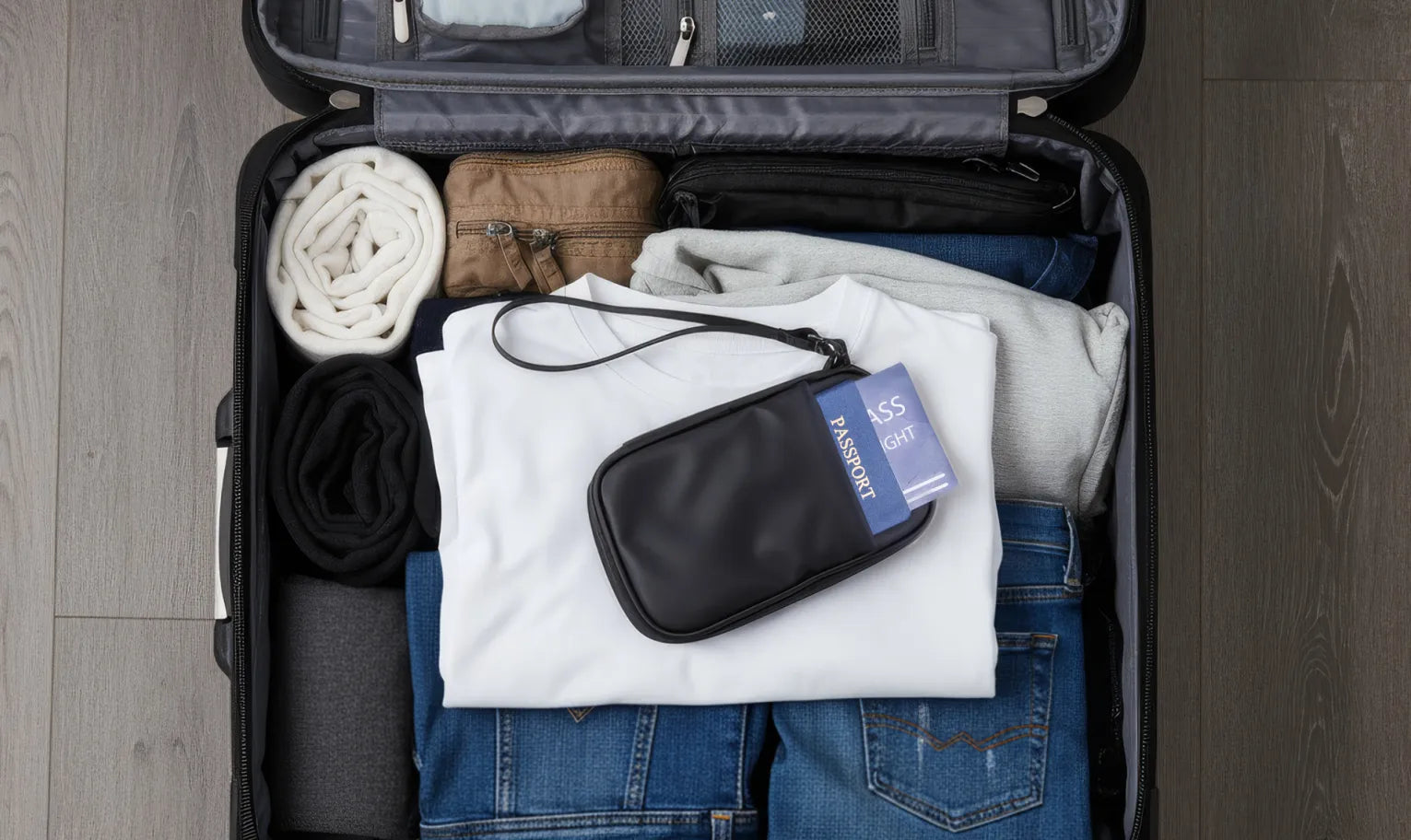 Compact Travel Pouch