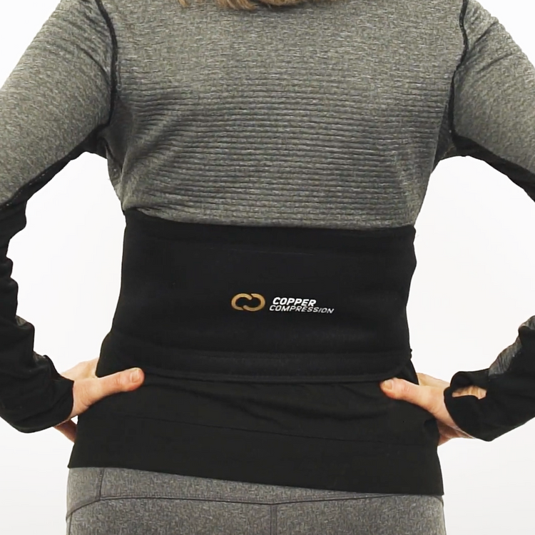 CopperVibe™ Vibration+Heat Therapy Back Wrap