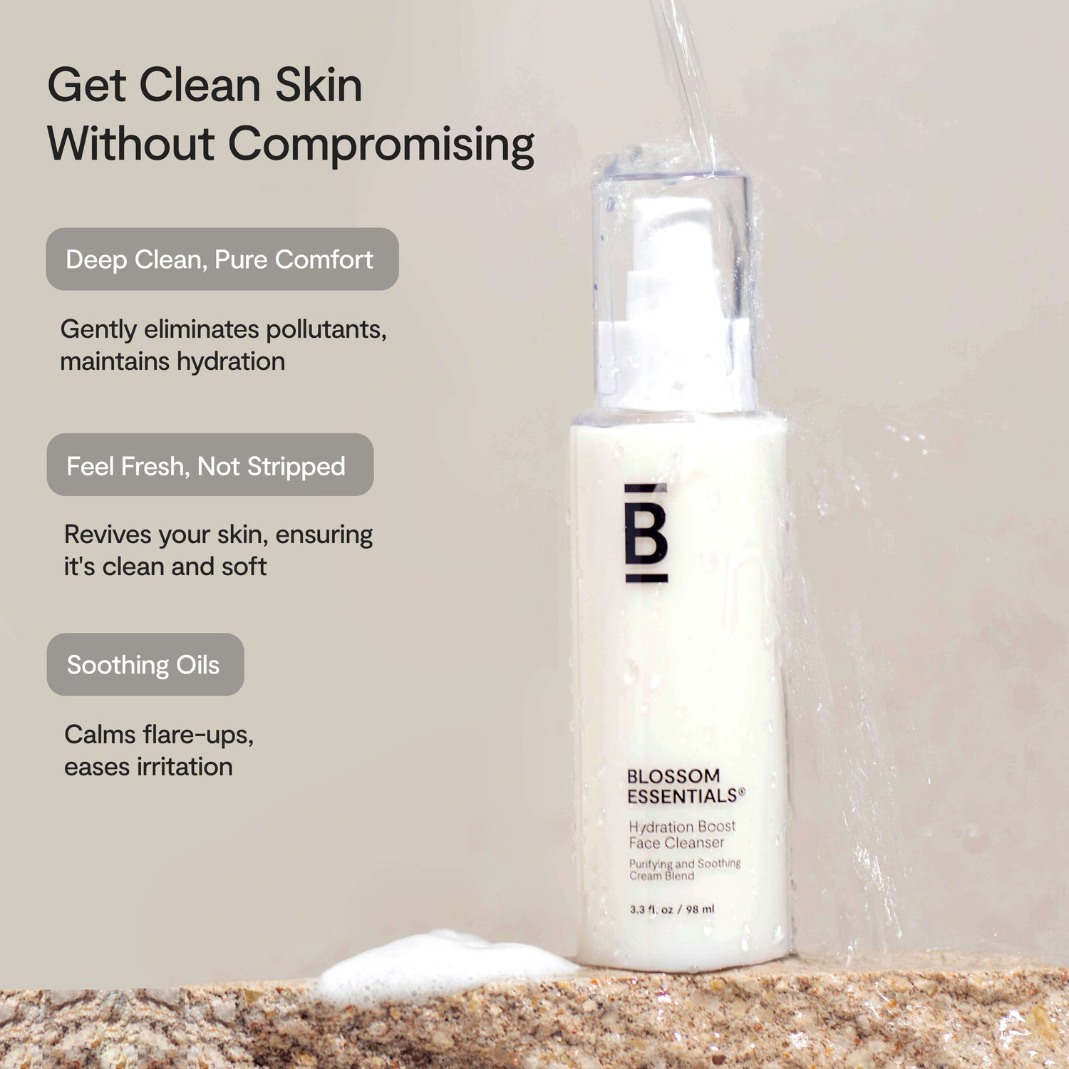 Hydration Boost Face Cleanser Benefits