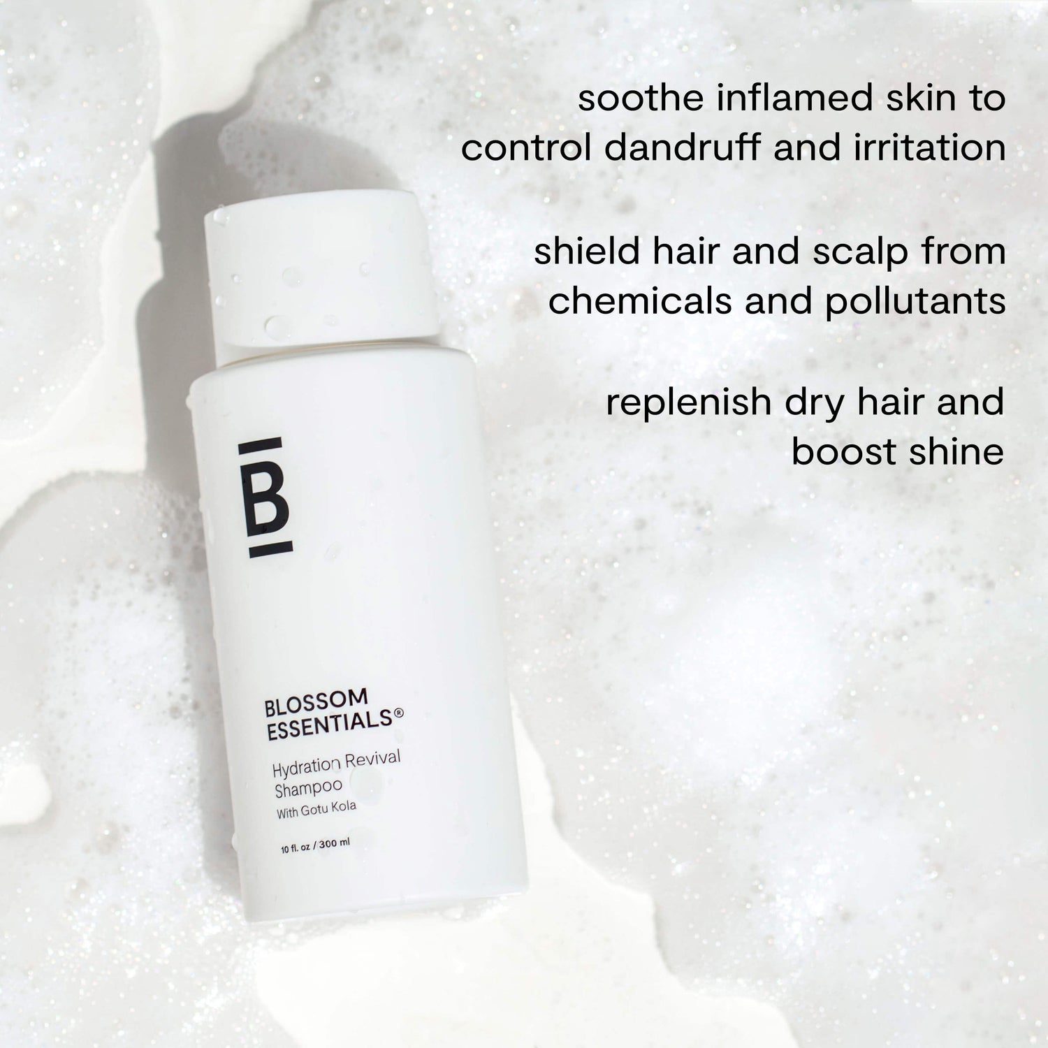 Hydration Revival Shampoo benefits for dry irritated scalp