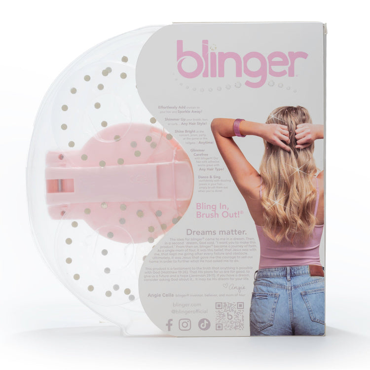 Gem Z Collection Starter Set with blinger Styling Tool + 75 Precision-Cut Glass Crystals