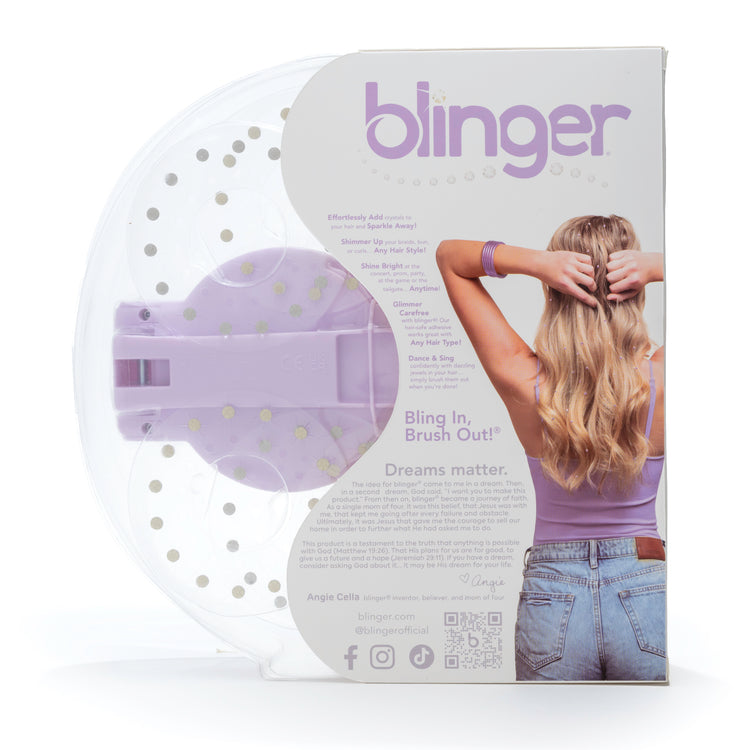 Gem Z Collection Starter Set with blinger Styling Tool + 75 Precision-Cut Glass Crystals