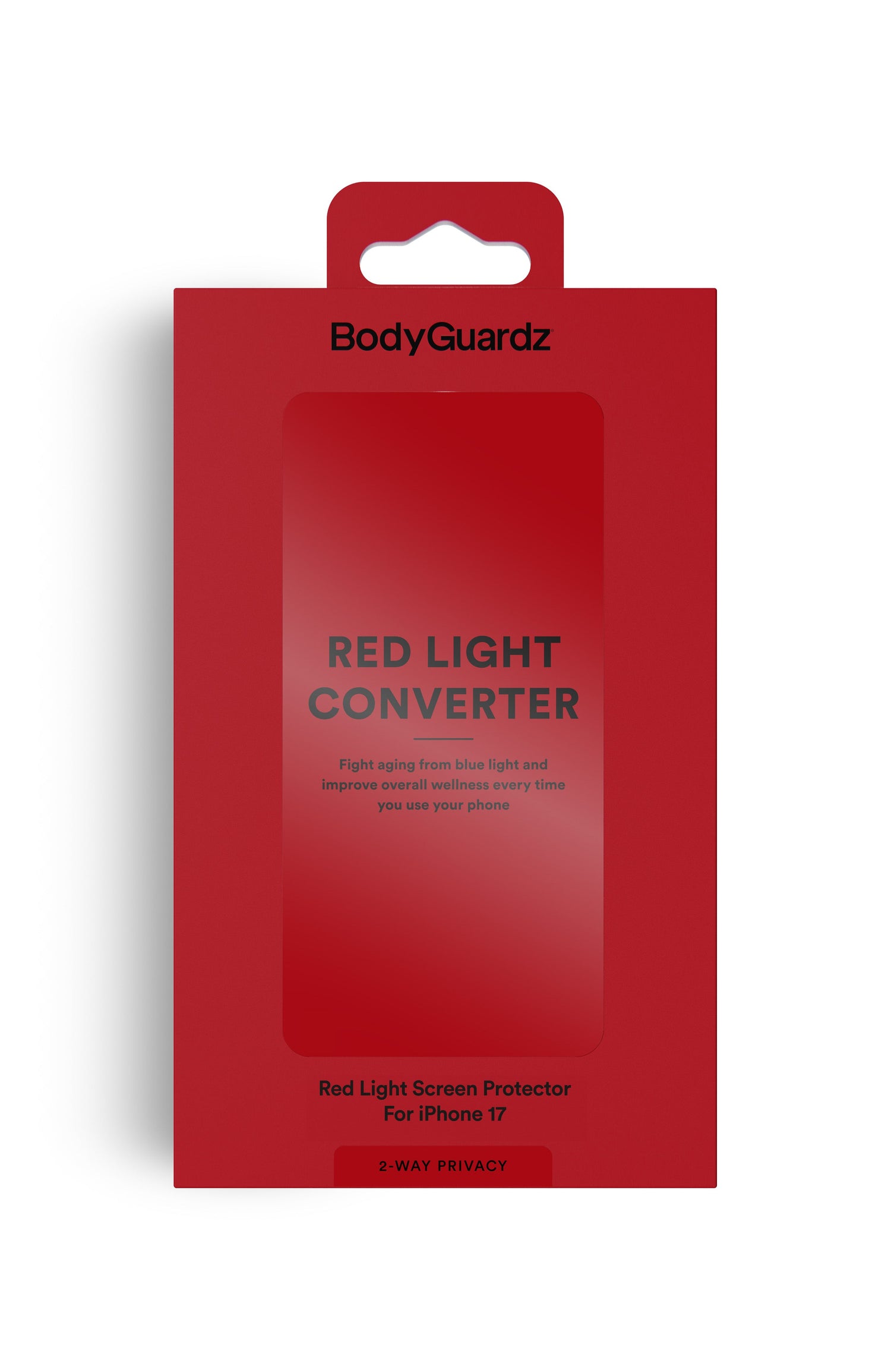 BodyGuardz Red Light Converter packaging on a white background