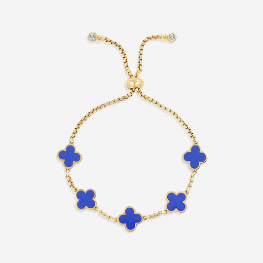 Clover Enamel Bracelet