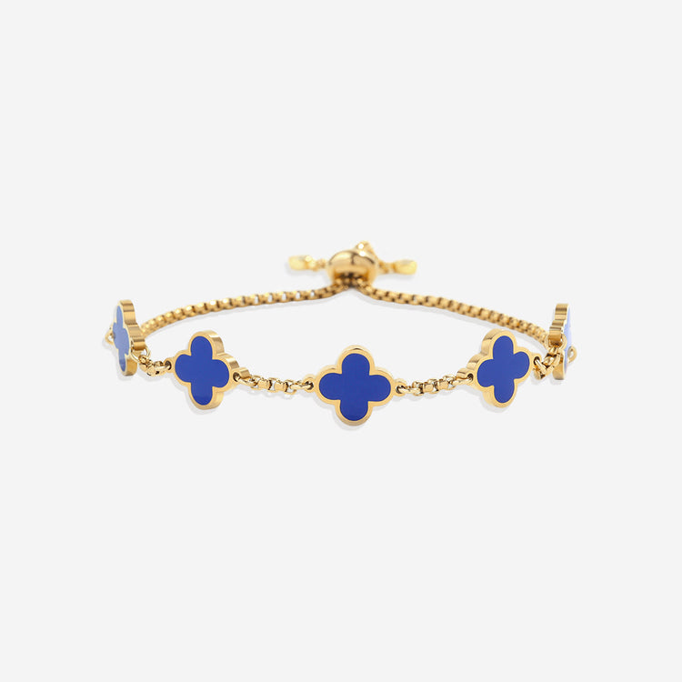 Clover Enamel Bracelet
