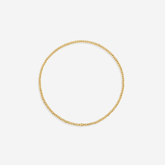 Everyday Pearl Bracelet Stacking Set - Gold