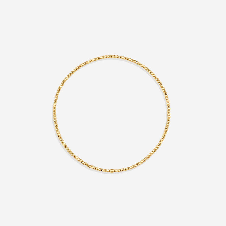 Everyday Pearl Bracelet Stacking Set - Gold