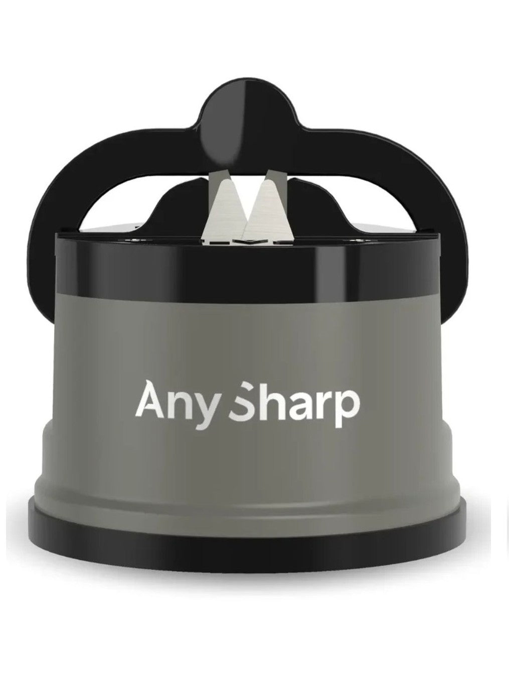 Black and grayAny Sharp knife sharpener on a white background