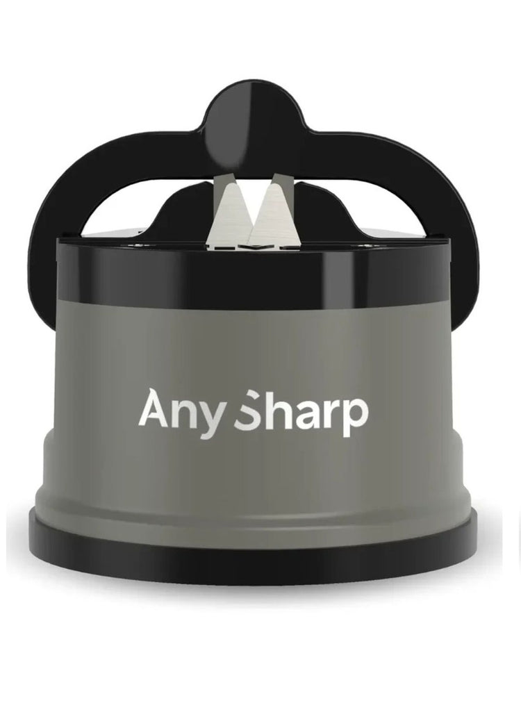 Black and grayAny Sharp knife sharpener on a white background