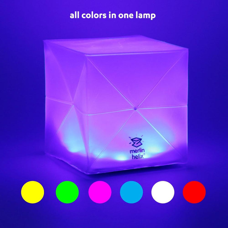 HELIX Multicolor Collapsible Solar Cube Light