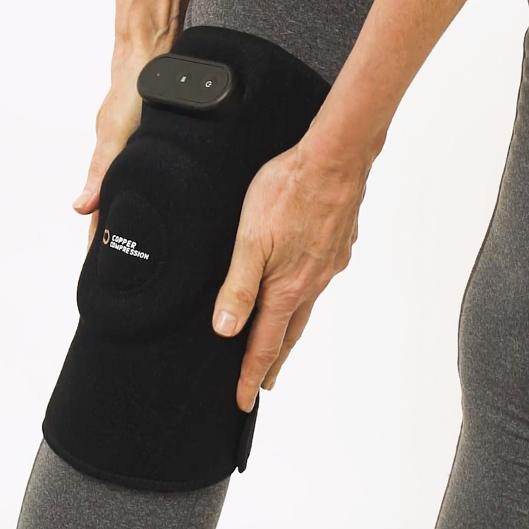 CopperVibe Vibration + Heat Therapy Knee/Elbow Wrap