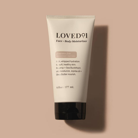 Three tubes of LOVEDOi skincare products on a white background