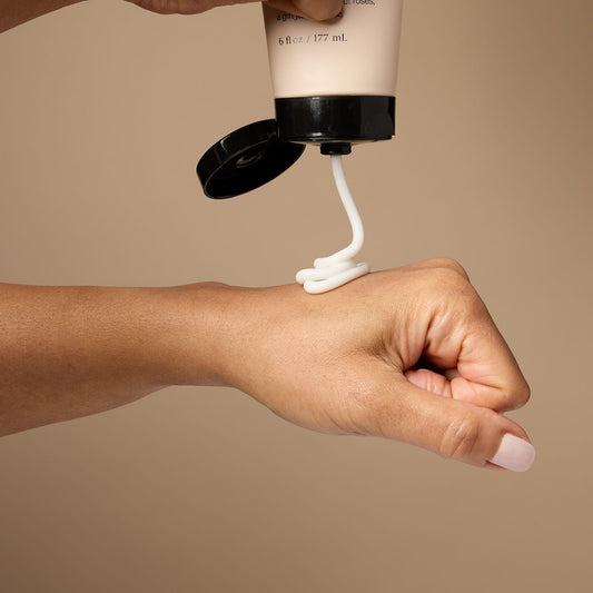 Lovedoi skincare products including moisturizer, oil, and wipes on a white background