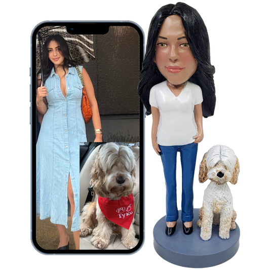 Double Me & My Custom Pet Bobblehead