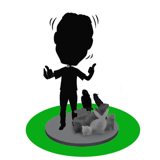 Double Me & My Custom Pet Bobblehead