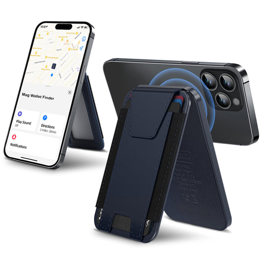 Phone case with phone and phone screen app interface on a white background