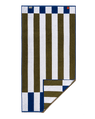 Bath Towel - Offset Stripe (27" x 54")