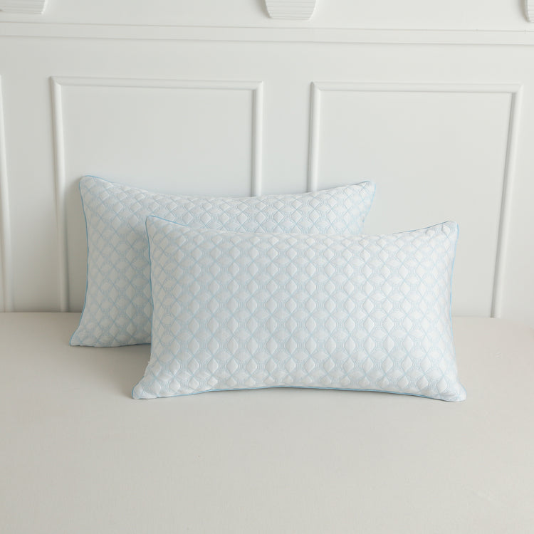 Dan River 2 Pack Ice Cooling Pillow Set (Filled in USA)