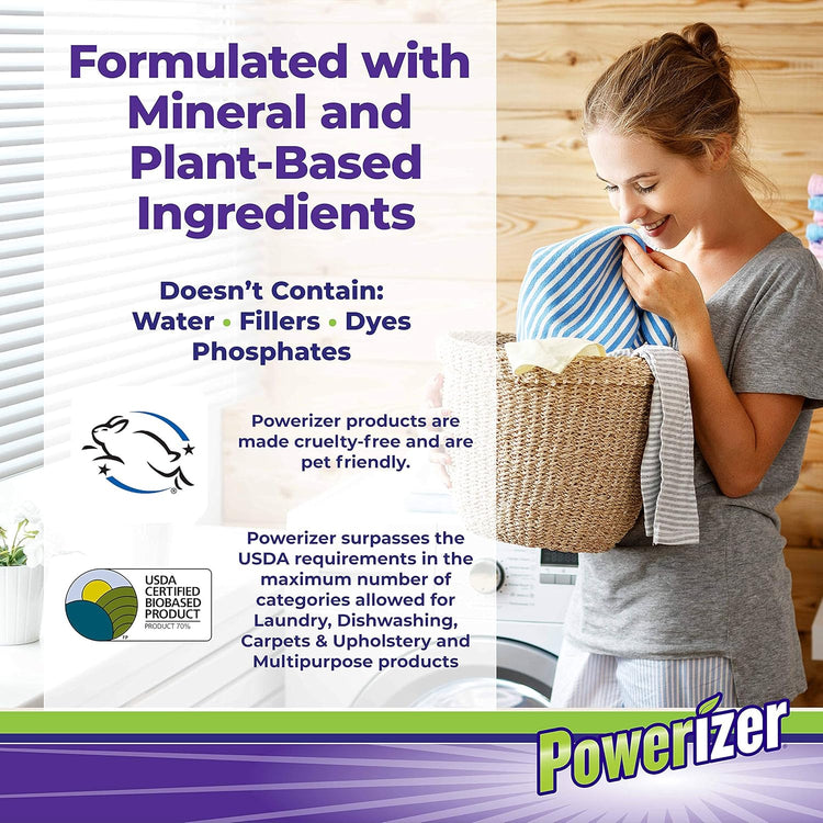 Powerizer Complete All-Natural All-Purpose Detergent - 3 lb + Squirt Bottle