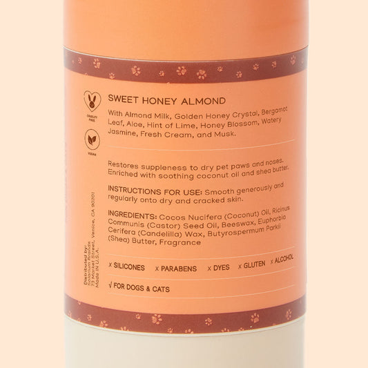 Paw Balm Sweet Honey Almond - 2.6oz