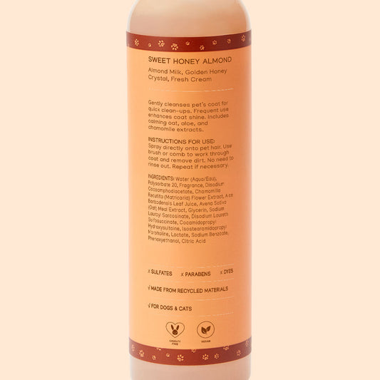 Waterless Bath - Sweet Honey Almond - 8oz