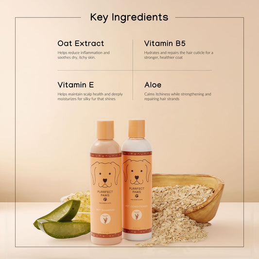 Shampoo and Conditioner Set - Sweet Honey Almond - 8oz