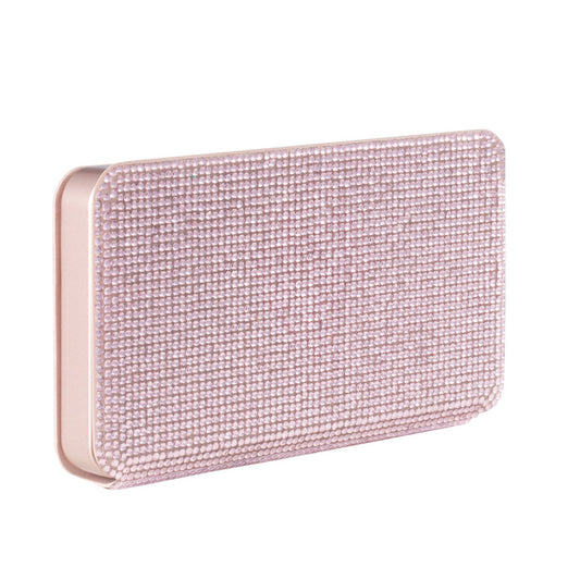 Cover of the rose gold Sparkle RIKI Powerful LED-lighted mirror and power bank by RIKI LOVES RIKI, adding sophistication to your beauty routine.