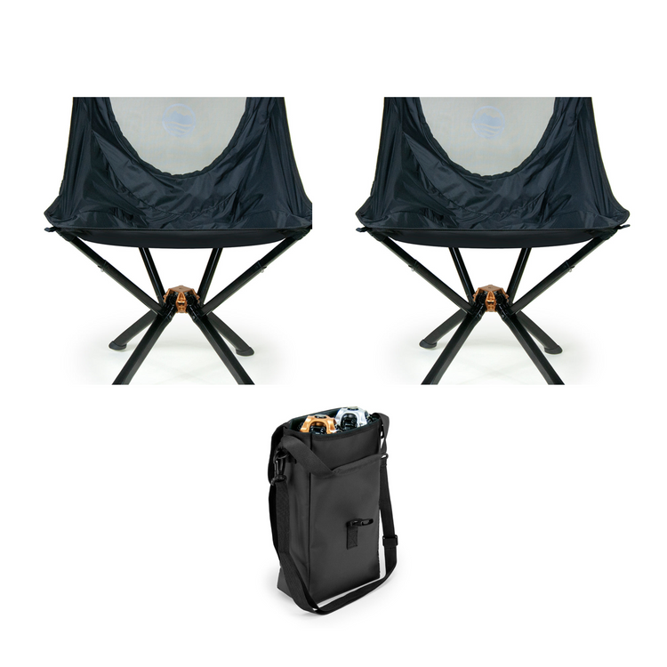 2 Cliq Chair Bundle Black