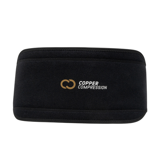 Packaging for CopperVibe Vibration + Heat Therapy Back Wrap