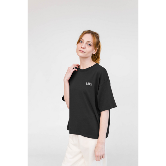 SPECIAL OFFER Stella Boxy T-Shirt | Black