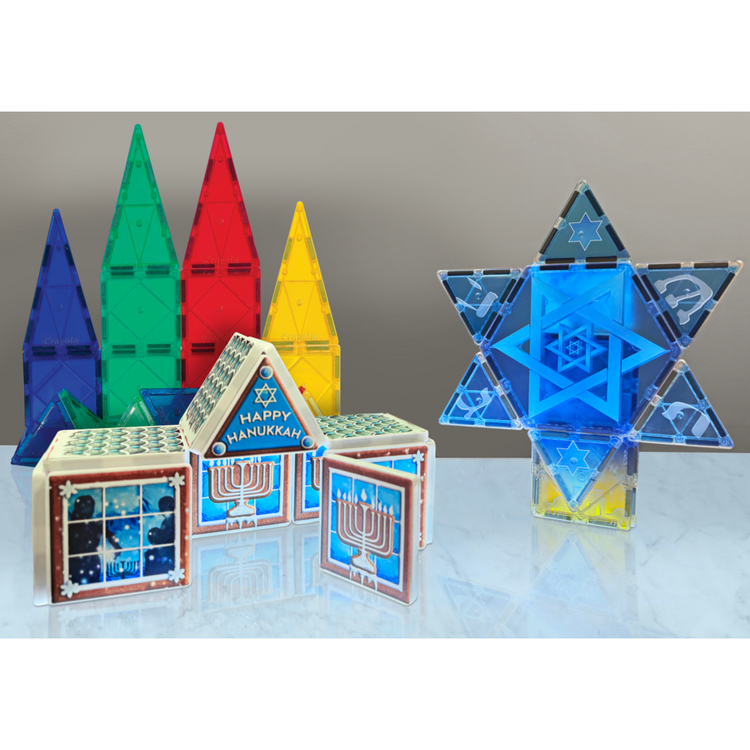 Magnetic Tiles Hanukkah Holiday Bundle