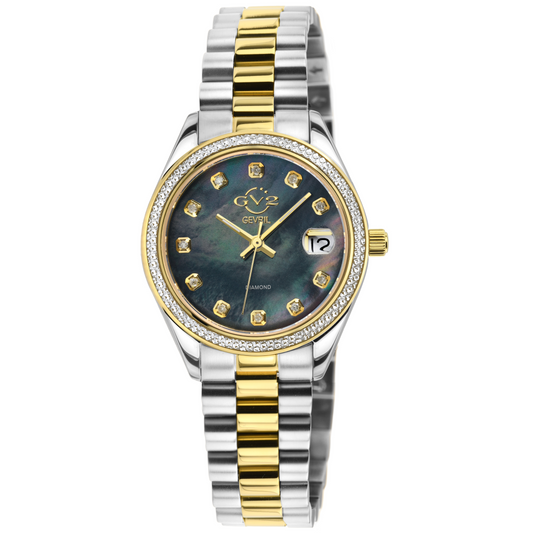 GV2 Womens Turin Swiss Diamond Watch
