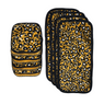 Set of 12 Makeup Remover Towels with Gift Boxes - Leopard
