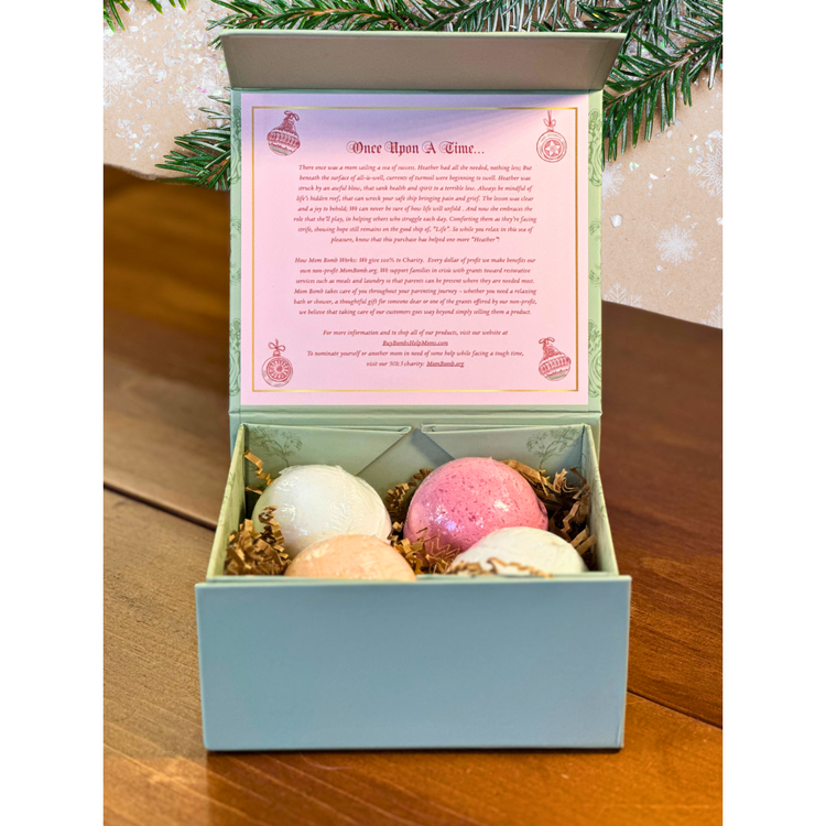 Merry & Bright Bath Bomb Gift Set 2 pack