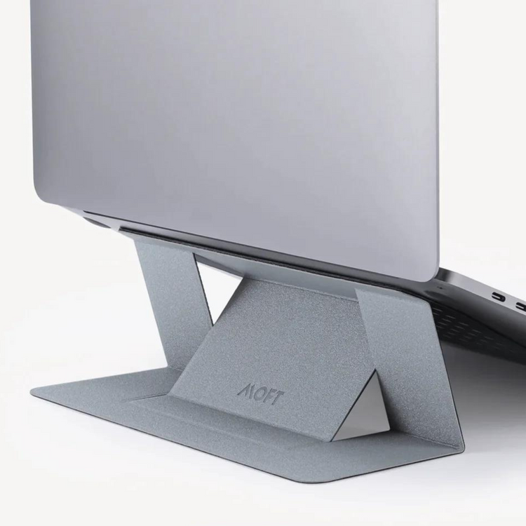 Invisible Laptop Stand in Silver