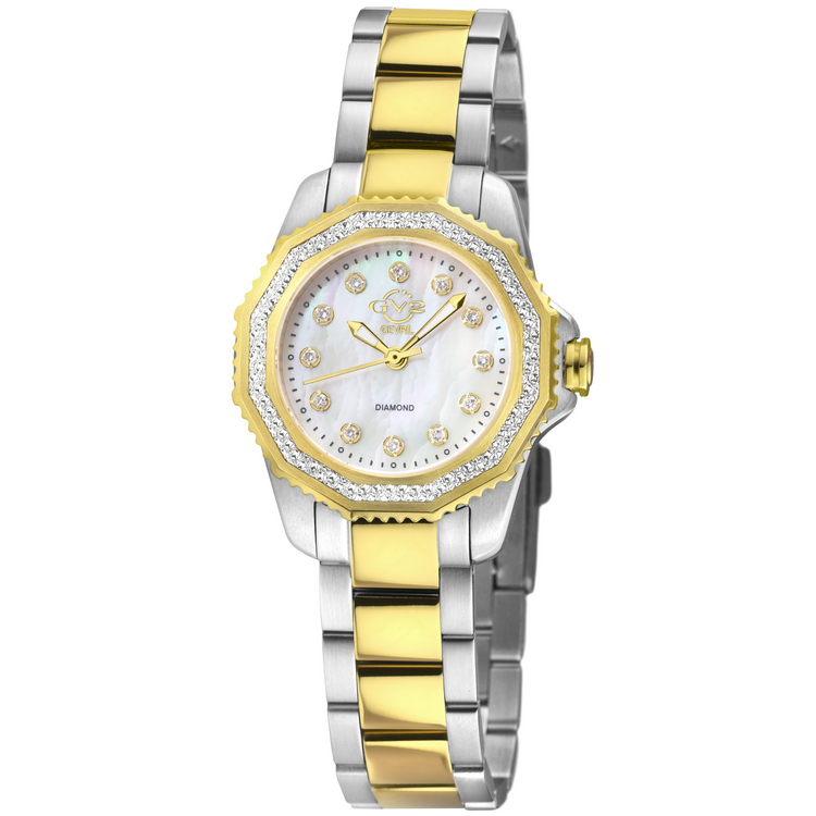 GV2 Women's Cortina Swiss Diamond Watch