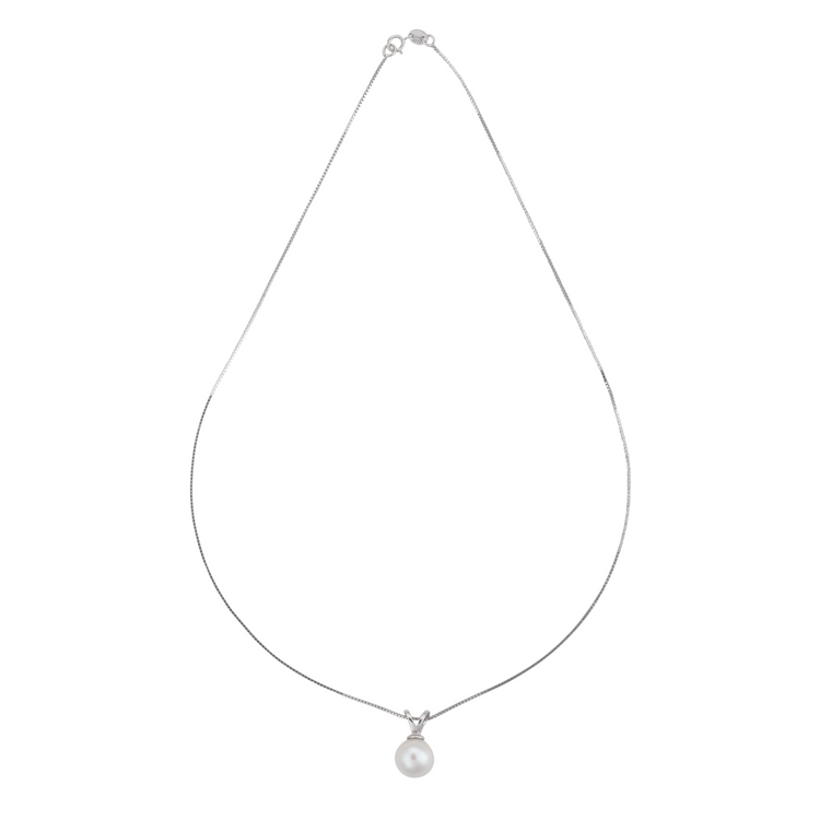 Single Freshwater Pearl On Sterling