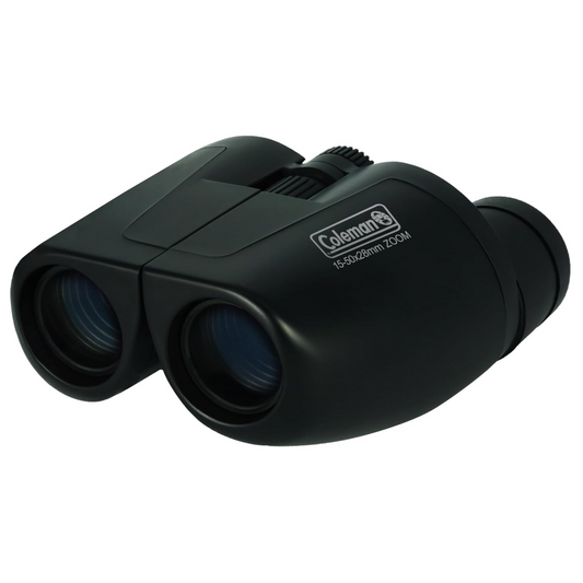COLEMAN 15-50x28 Compact Zoom Binoculars - Black
