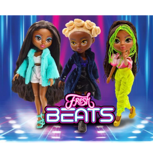 SPECIAL OFFER Fresh Beats Fashion Dolls - 3 Pack Bundle