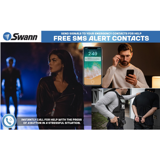 Swann ActiveResponse Personal Safety Alarm - Graphite